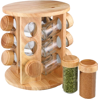 Houten Kruidenrekken