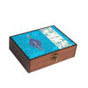 Traditioneel Patroon Houten Theedoos – Bruin