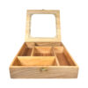 5-Vaks Multifunctionele Houten Thee Opbergoplossing