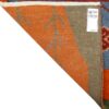 Echt handgeknoopt Perzisch Gabbeh tapijt - Abstract bloemenontwerp, Blauw, Wol
