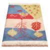 Echt handgeknoopt Perzisch levensboom Gabbeh tapijt - Blauw, Wol