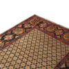 Handgeknoopt Perzisch Kermanshah Loper (Tribale Geometrische Ruit) - Bruine Wol