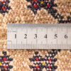 Handgeknoopt Perzisch Kermanshah Loper (Tribale Geometrische Ruit) - Bruine Wol