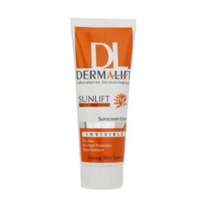 Dermalift Zonnebrandcrème Kleurloos SPF50 voor Vette Huid 40 ml