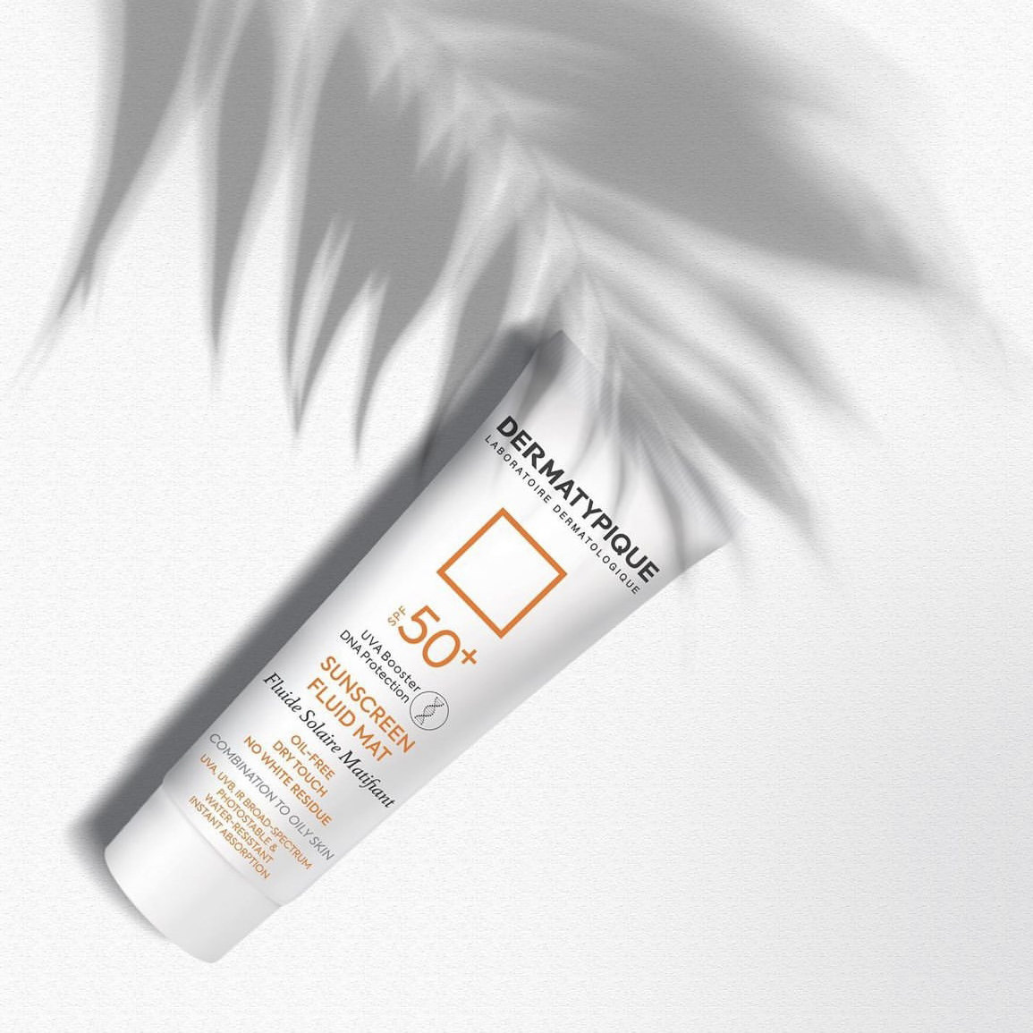 Dermatypique Vloeibare Zonnebrandcrème Kleurloos SPF50+ voor Vette Huid