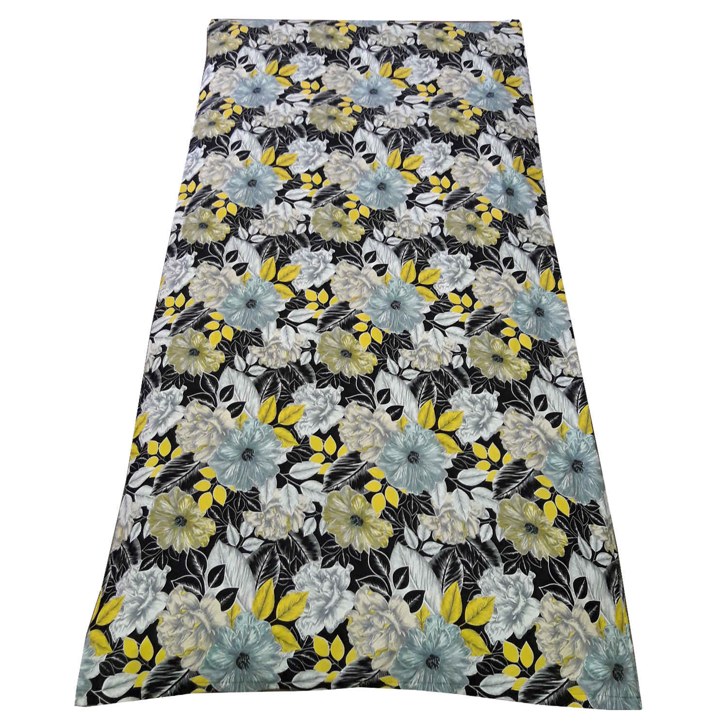 Katoenen & Polyester Matrasovertrek – Aangesloten, Ademend, Bloemmotief, 195×90 cm