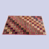 Echt handgeknoopt Perzisch geometrisch Gabbeh tapijt - Geruit met dierenmotieven, Roze, Wol