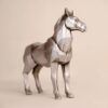 Geometrisch Paard Kubisme Beeld – Decoratief Accent
