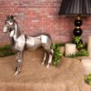 Geometrisch Paard Kubisme Beeld – Decoratief Accent