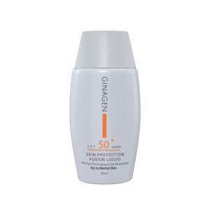 Ginagen Zonnecrème Kleurloos SPF50 voor Vette Huid 50 ml