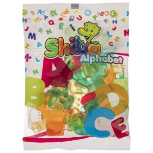 Halal Gummy Snoep – Alfabet Gelei – Shiba (160g, 15 stuks)