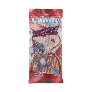 Halal snoep – sticks met aardbei en room – Marabo (10x 85g)
