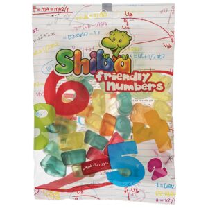 Halal Gummy Snoep – Cijfers Fruitgelei – Shiba (160g, 15 stuks)