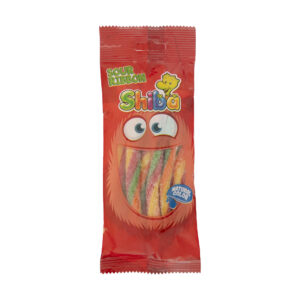 Halal Gummy Snoep – Zure Sticks – Shiba (90g, 25 stuks)