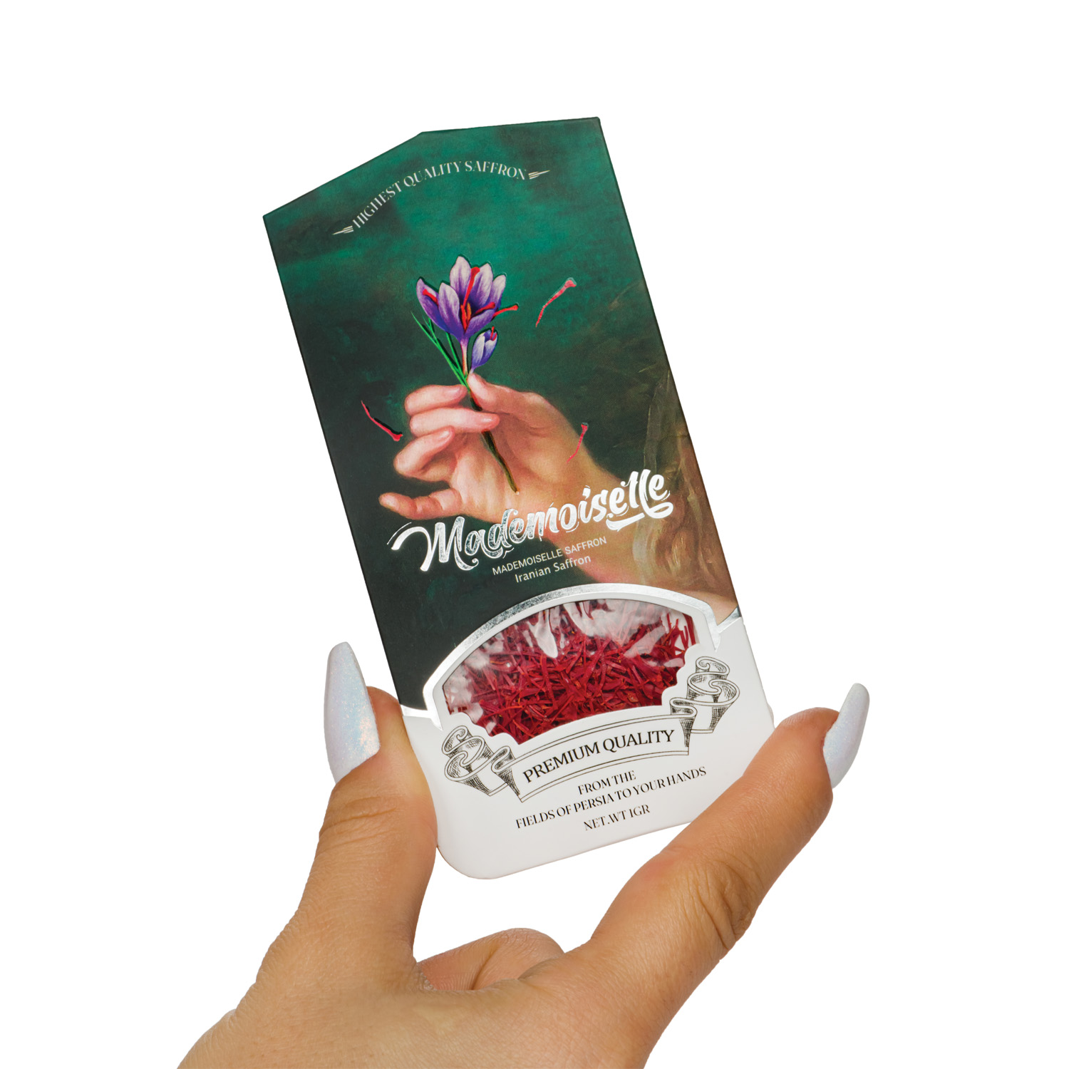 Mademoiselle Negin Perzische Saffraan – Premium authentieke kwaliteit – 1g