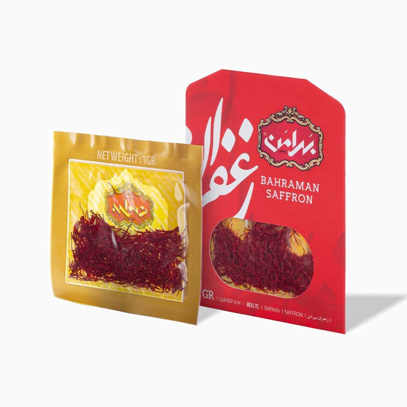 Bahraman Sargol Saffraan – Authentieke Iraanse saffraan – 1g