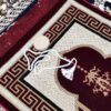 Islamitische Gebedsmat van Fluweel Sajadah Traditioneel Donkerrood