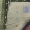 Handgeknoopt Perzisch geometrisch Gabbeh tapijt met dierenmotieven - Groen, Wol