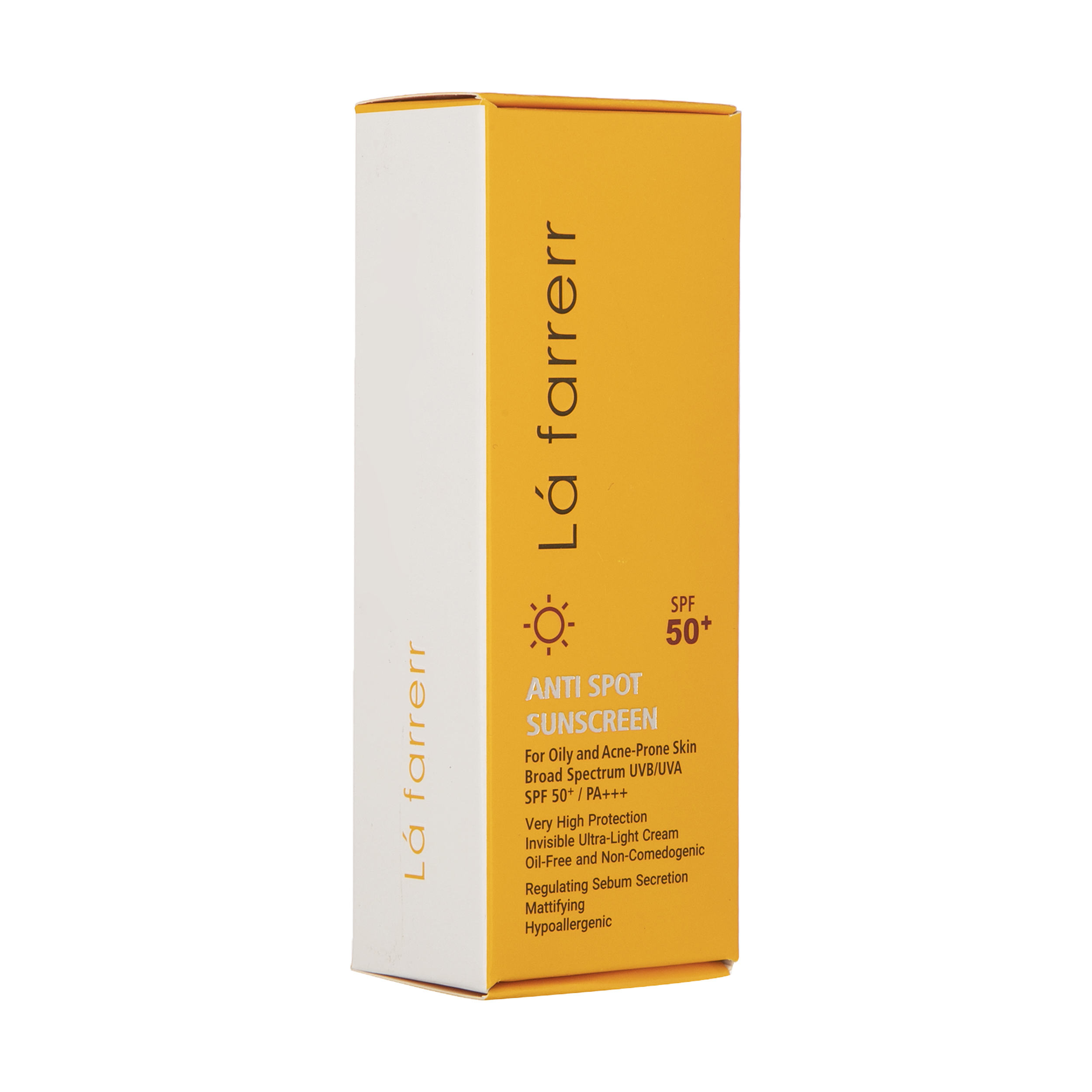 La Farrerr Anti-Vlek Zonnecrème SPF50 – Vette Huid