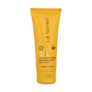La Farrerr Anti-Vlek Zonnecrème SPF50 – Vette Huid