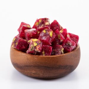 Lokum Turkse Delight – Granaatappel & Pistache (500g)