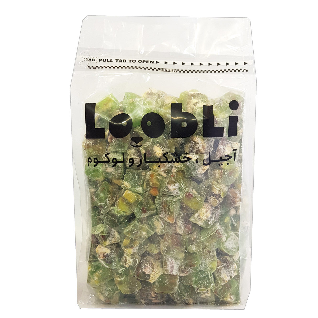 Lokum Turkse Delight – Zure Appel & Pistache (500g)