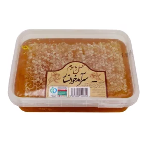 Iraanse Meerbloemige Honing met Honingraat – Khansar Regio (700g)