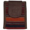 Handgemaakte Nekportemonnee in Kilim Ontwerp Gestreept