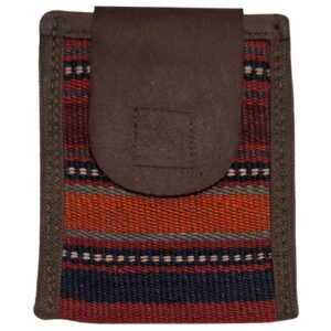 Handgemaakte Nekportemonnee in Kilim Ontwerp Gestreept