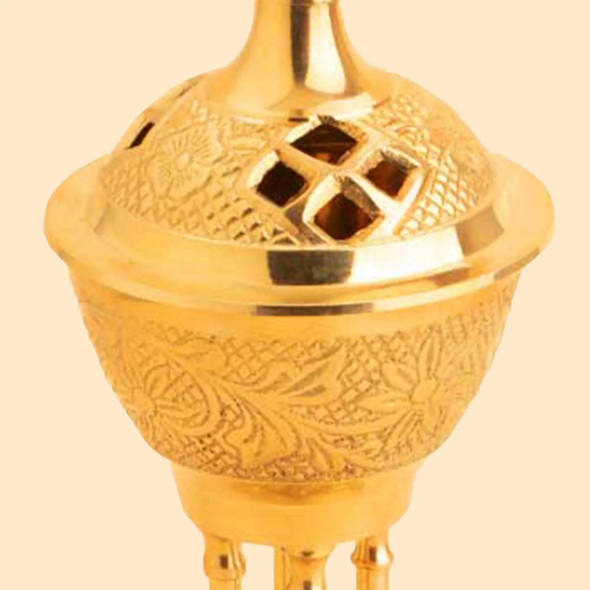 Messing Esfand en Bakhoor Brander – Traditionele Stijl
