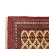 Handgeknoopt Perzisch Golestan Torkaman Tapijt (Bukhara Design) - Rode Wol