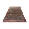 Handgeknoopt Perzisch Kurdistan Tapijt (Mahi / Herati Patroon) - Bruine Wol