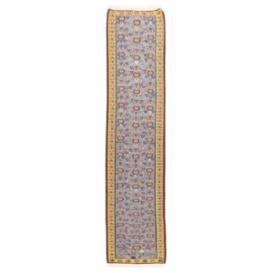 Handgeweven Perzisch Kilim loper – Sanandaj blauw
