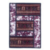 Vintage Patchwork Tapijt Donkerrood – Karmozijn Wol