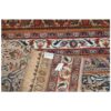 Vintage Patchwork Tapijt Gestreept Bruin – Vierkant Wol