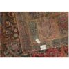 Vintage Patchwork Tapijt Oranje – Vierkant Katoen