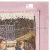 Handgeknoopt Perzisch Wandtapijt uit Tabriz ‘Marktscène’