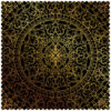 Fluwelen Tafelkleed Perzische Elegantie Mandala Goud & Zwart