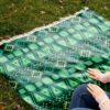 Fluwelen Deken Zacht & Licht voor Bank – Geometrisch Patroon