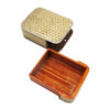 Perzische Houten Kaartendoos – Khatam Emaille Elegant