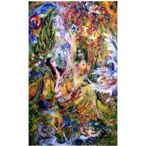 Legpuzzel van 1000 Stukjes: Mahmoud Farshchian Schilderij – Artistiek Meesterwerk