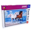 Legpuzzel van 2000 Stukjes: Paarden – Majestueuze Paardenscènes uit Iran