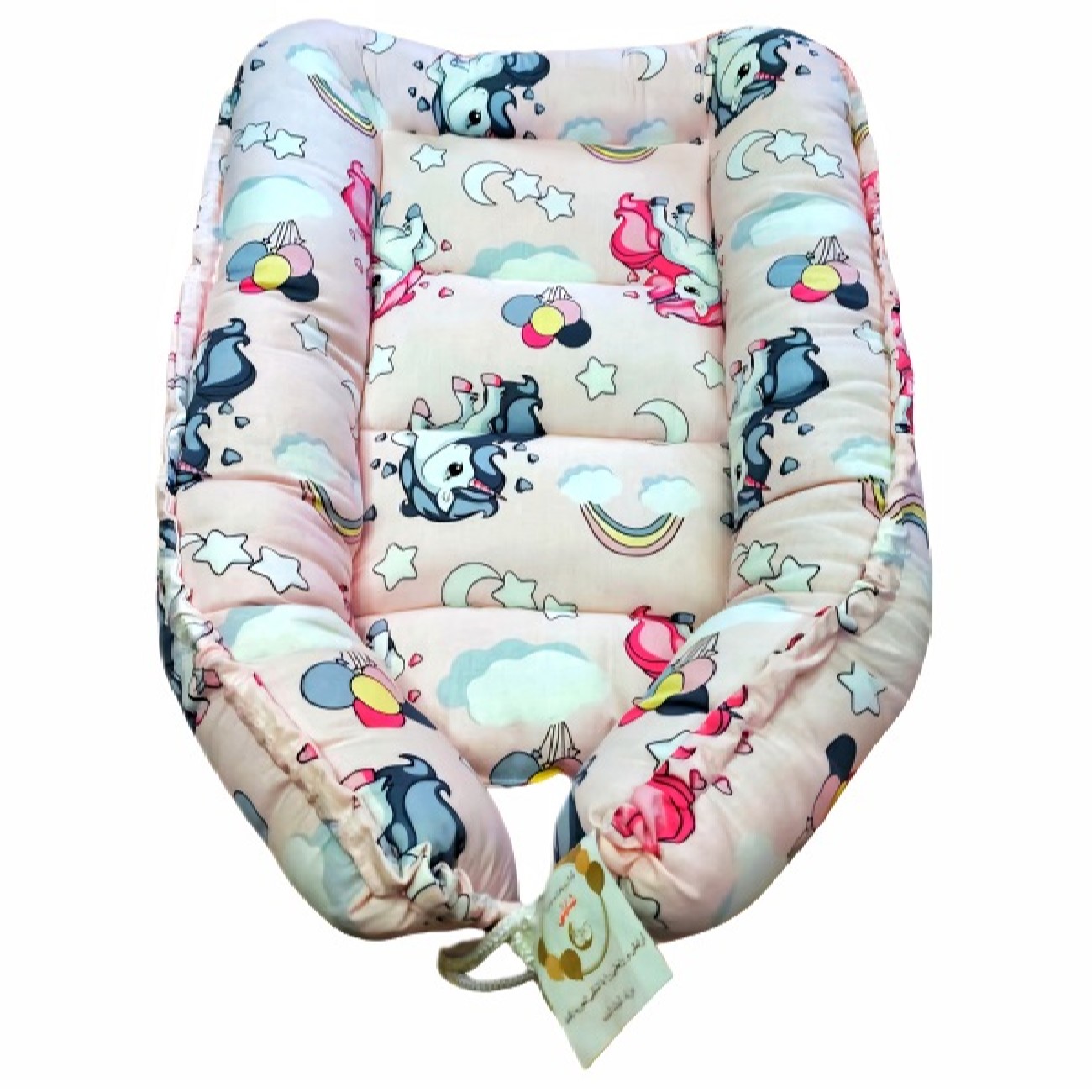 3-Delige Katoenen Baby Loungerset Model Eenhoorn