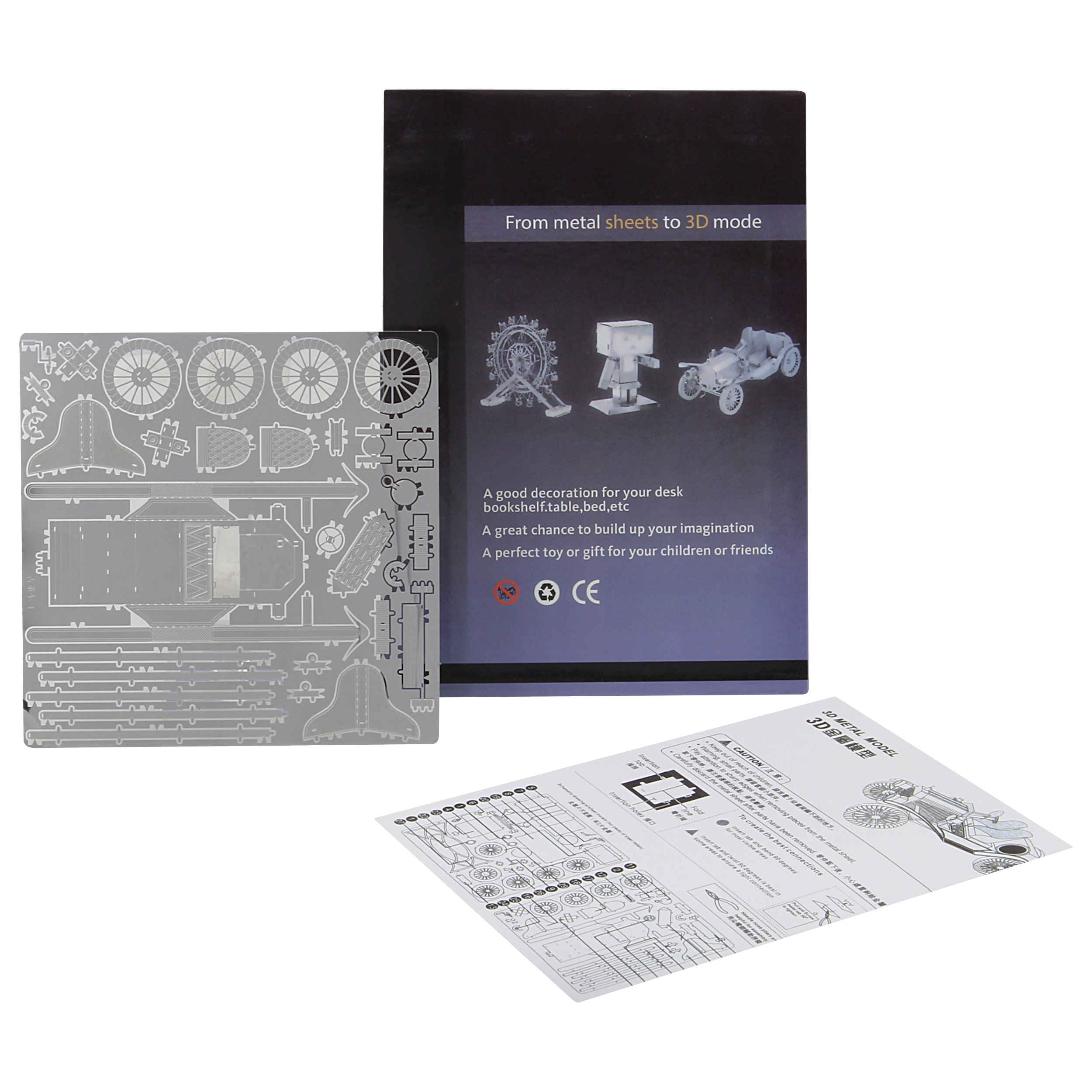 3D Metalen Puzzel – Klassieke Auto Modelbouwset