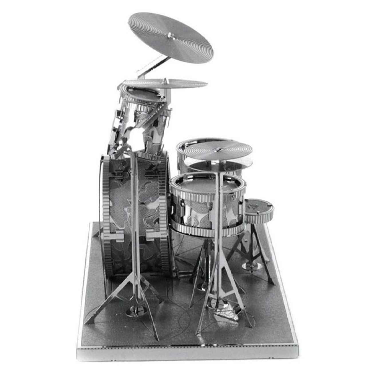 3D Metalen Puzzel – Drumstel, Geschikt voor Kinderen & Volwassenen