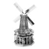 3D Metalen Puzzel – Windmolen, Geschikt voor Kinderen & Volwassenen