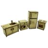 Houten 3D Puzzel Model – Keuken, 41 Stukjes