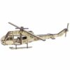 Houten 3D Puzzel Model – Helikopter, 49 Stukjes