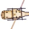 Houten 3D Puzzel Model – Helikopter, 49 Stukjes