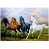 Legpuzzel van 500 Stukjes: Paarden – Gracieus Paardenbeeld